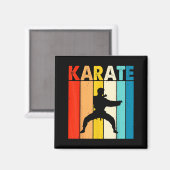 Karate Vintage Magneet (Voorkant / Achterkant)