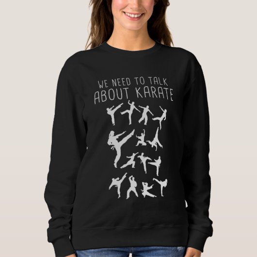 Karate - we moeten Karate spreken Trui (Voorkant)