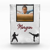 Karate Winter Wonder Persoonlijke foto & naam (Voorkant)