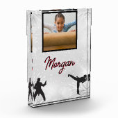 Karate Winter Wonder Persoonlijke foto & naam (Links)