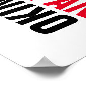 Karate Woman Poster (Hoek)