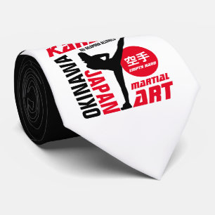 Karate Woman Stropdas