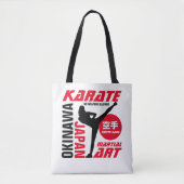 Karate Woman Tote Bag (Voorkant)