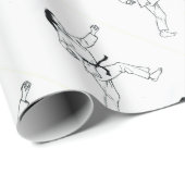 Karate Womyn Cadeaupapier (Rol Hoek)