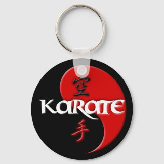 Karate Yin Yang Dark Sleutelhanger