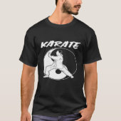  Karate Yin Yang T-Shirt (Voorkant)