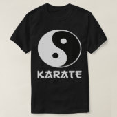 Karate Yin Yang T-shirt (Design voorkant)