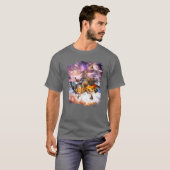 Karate Yin Yang Tiger Dragon T-shirt (Voorkant volledig)