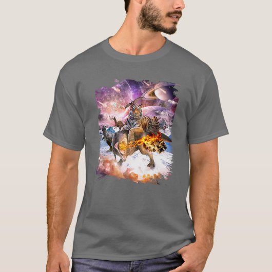 Karate Yin Yang Tiger Dragon T-shirt (Voorkant)