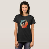 Karate zwarte band Gi uniform karate T-shirt (Voorkant volledig)