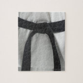 Karate zwarte gordel legpuzzel (Verticaal)