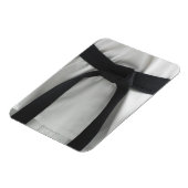 Karate zwarte gordel magneet (Linkerzijde)