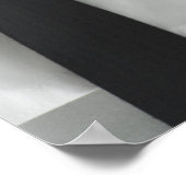 Karate zwarte gordel poster (Hoek)