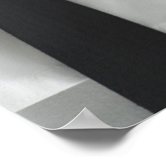 Karate zwarte gordel poster (Hoek)