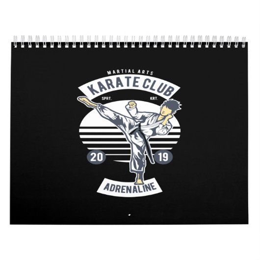 karatéclub adrénaline kalender (Hoes)