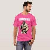 Karateka en Karate Gorilla T-shirt (Voorkant volledig)