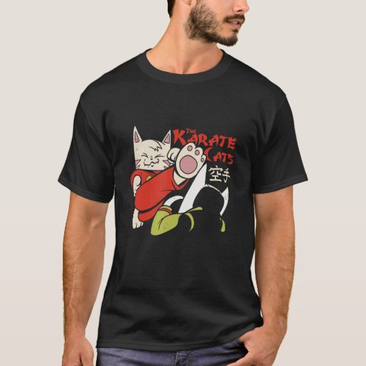 Karatekat T-shirt (Voorkant)