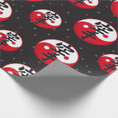 karatepatroon cadeaupapier (Hoek)