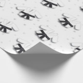 karatepatroon cadeaupapier (Hoek)