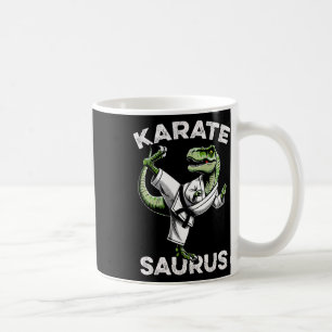 Karatesaurus T-rex Karate Dino Grappige Dinosaurus Koffiemok