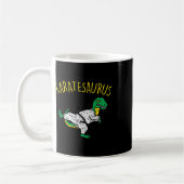 Karatesaurus Trex Karate Grappige Dinosaur Martial Koffiemok (Links)