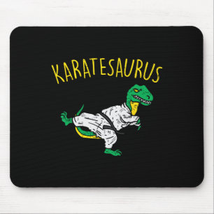 Karatesaurus Trex Karate Grappige Dinosaur Martial Muismat