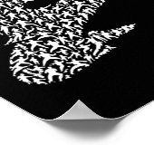 Karatevechter en Kung Fu Poster (Hoek)