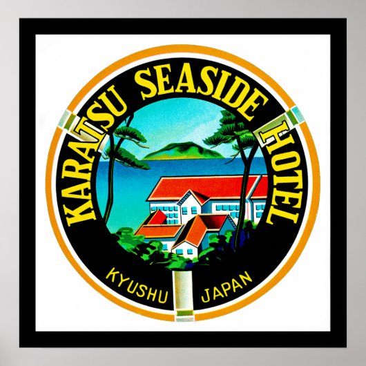 Karatsu Seaside Hotel Poster (Voorkant)