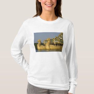 Karaweik Hall is een landmark van Yangon, gelegen T-shirt