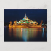 Karaweik Palace, Yangon, Birma, Myanmar Briefkaart (Voorkant)