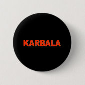 Karbala Ronde Button 5,7 Cm (Voorkant)