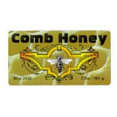 Karbonnen voor "Comb Honey"-producten Etiket (Voorkant)