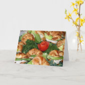 Kard, "Sandwichhouwer # 2" Kaart (Gele Bloem)