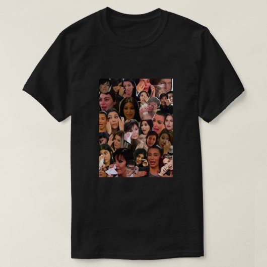 Kardashians Crying Collage T-shirt (Design voorkant)
