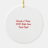 Kardinaal 2010 People Project ornament (Achterkant)