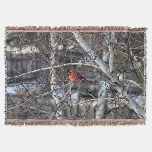 Kardinaal 2926 Blanket Throw Deken (Voorkant)