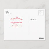 Kardinaal 6243 Lijst Briefkaart op de geboorte (Achterkant)