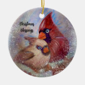 Kardinaal Aanpasbare Ornament kunstschildering (Voorkant)