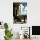 Kardinaal aartsbisschop Zat op zijn helling Poster (Thuiskantoor)