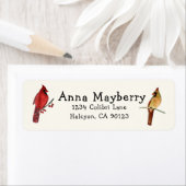 Kardinaal adres etiket (Insitu)