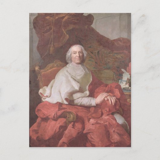 Kardinaal Andre Hercule de Fleury Briefkaart (Voorkant)