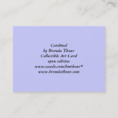 Kardinaal artCard Visitekaartje (Achterkant)