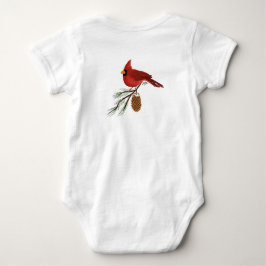 Kardinaal Baby Romper
