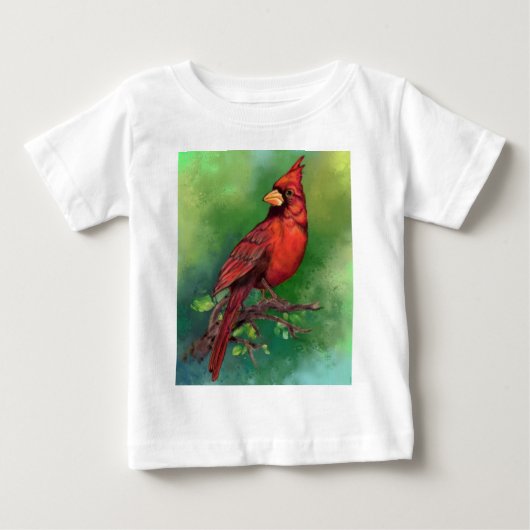 Kardinaal Baby T-Shirt (Voorkant)