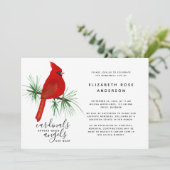 Kardinaal begrafenisfeest van het leven kaart (Staand voorkant)