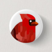 Kardinaal Bird Button (Voorkant)