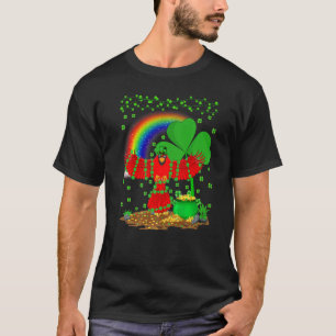 Kardinaal Bird Funny Rainbow Cardinaal St Patrick' T-shirt