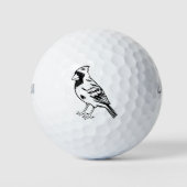 Kardinaal Bird Golfballen (Voorkant)