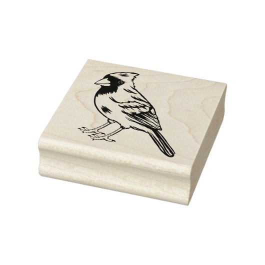 Kardinaal Bird Rubberstempel (Stempel)