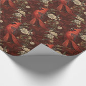 Kardinaal Bloemen Wrapping Papier (Hoek)